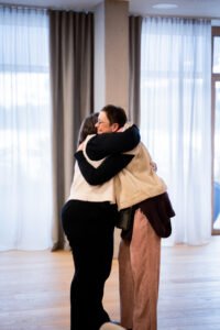 Moment aus einem Retreat der Akademie für Lebendigkeit