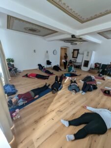 Moment aus einem Retreat der Akademie für Lebendigkeit