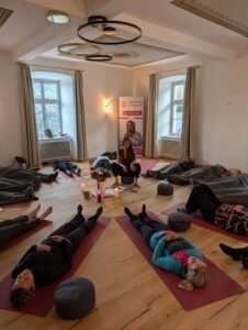 Moment aus einem Retreat der Akademie für Lebendigkeit