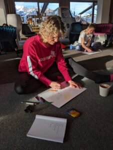 Moment aus einem Retreat der Akademie für Lebendigkeit
