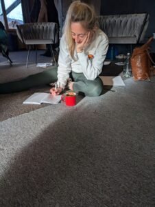 Moment aus einem Retreat der Akademie für Lebendigkeit